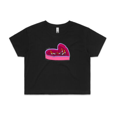 Rya Park Ash Tray Crop Tee Thumbnail